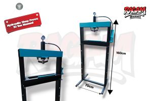 Alat Press Hidrolik 30T Shop Press Hydraulic 30Ton+ Manometer Indikator Pressure TERMURAH