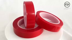 FIX #100 Double Sided Acrylic Foam Tape 10MM/15MM/20MM X 1MTR/8MTR/30MTR (CLEAR)