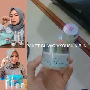 Paket Komplit AyouSkin Instant Whitening Series 5 In 1 [ BPOM ]