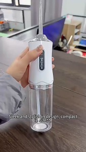 HANA Electric Oral Irrigator Water Flosser Teeth Cleaning Tool Waterproof IPX7 Household Items Dental Water Jet Floss Tooh Clean