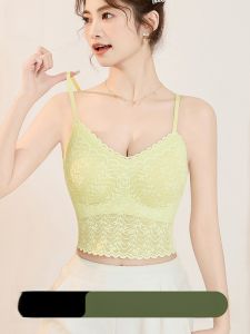 Miiow | MiiOW Cat Lady Lace Bralette Tank Top Womens One-Piece Underwear Worn Outside Base Layer Control Side Fatigue Breathable