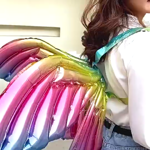 Cánh Bướm Bóng Bay Lá Trang Điểm Cổ Tích Cánh Bay Thẩm Mỹ Bơm Hơi Cosplay Cánh Công Chúa