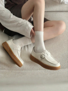 Kangaroo Thick Sole Versatile Womens Casual Shoes