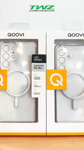 QOOVI Magnetic Case เคสชาร์จไร้สาย เคสโทรศัพท์ สำหรับ SAMSUNG Galaxy S25 Series