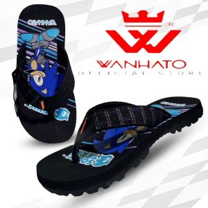 SANDAL GUNUNG ANAK LELAKI MOTIF SONIK TERBARU/SENDAL OUTDOOR ANAK USIA 4 sampai 8 thn