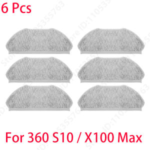 Fit For ( 360 S10 / X100 Max ) Robot Vacuum Cleaner Replacement Spare Parts Main Side Brush Hepa Filter Mop Accessories