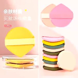 [MALAYSIA READY STOCK] 3pcs Magic Element Powder Puff Set Super Soft Foundation Powder Makeup Sponge