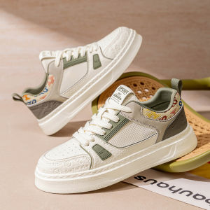 CVPAJ | New Summer Breathable Lightweight White Stylish Mens Canvas Shoes
