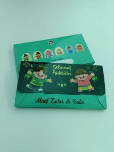 Sampul Duit Raya Tarik Lipat Viral