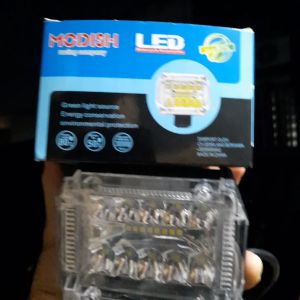 Lampu Tembak LED 18 Mata Lampu Sorot Senja 3 Mode Lampu Utama Lampu Modish Model