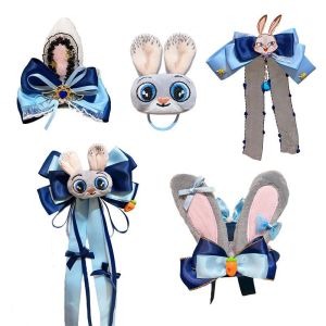 clu Zootopia Judy Rabbit Nick cos Hat atmospheric photo-taking bunny ears niche hair accessories ulc