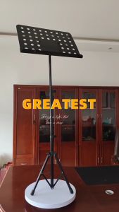 Carrying Bag Musical Instrument Music Storage Hand Bag Folding Music Sheet Stand Book Bag Tas Stand Partitur Musik Carry Bag Portable Music Stand With Bag