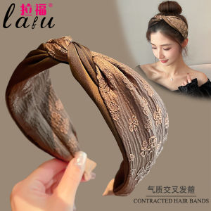 Womens High Hairline Hairband Wide Edge Face Washing Outdoor Wear Autumn Winter New Style Daily Fashion Hair Accessories
