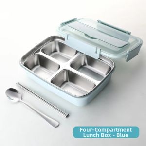 Large 304 Stainless Steel Bento Box