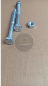 BAUT MUR KUNCI 17 PANJANG 11CM M10X110 PUTIH BMP M10 X 110 - 11 CM BAUD HEXA BOLT GALVANIZ GALVANIS GALPANIS DIAMETER DRAT 10MM PITCH DRAT 1.5 110MM MM SEKRUP SKRUP