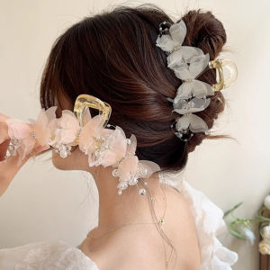 Korean Fashion Gentle Butterfly Hair Clip: High-end Hair Accessory for Women