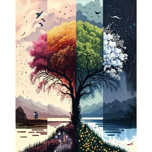Jigsaw Puzzle 500 1000 1200 2000pcs Beautiful Sunset Over Ocean With Palm Trees For Adults Stress Relief Puzzle Fun Present