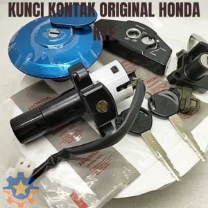 KUNCI KONTAK HONDA KYE NEW MEGA PRO MONOSHOCK KUALITAS ORISINIL ASLI AHM KONCI GEEMBOK KEY SET