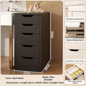 ZHUOHE | Under Table Drawer Storage Cabinet