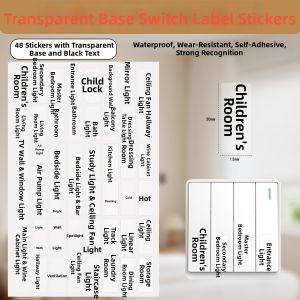 JUDUODUO | Customizable Switch Label Stickers
