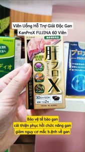 Viên Uống Hỗ Trợ Giải Độc Gan KanProX FUJINA 60 Viên