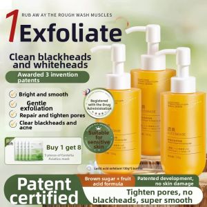 Lucenbase | Exfoliating Pore-Cleaning Blackhead Gel | A Great Pick for blackhead face wash Lovers
