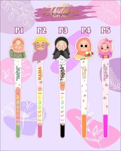 HOT PROMO TERLARIS!! TUDING NGAJI KARAKTER LUCU TUDING NGAJI CUSTOM NAMA TUDING NGAJI AKRILIK TUDING