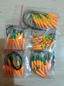 kumbul pelampung ikan mas sensitif isi 10 pcs warna kuning ukuran 3 cm bisa bayar di tempat