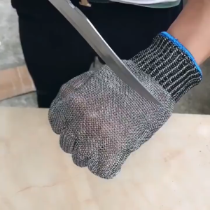【local Stock】Premium Cut Resistant Stainless Steel Glove Cut Proof Stab Resistant Glove Safety and Protection