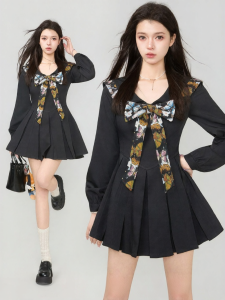 KEIKO | Đầm Đen Elegance Giúp Gọn Gàng