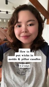 Precision Wick Placer Iron Needle for Punching Through Silicone Mold or Pillar Candles DIY Candlemaking Tool (Premium Quality)