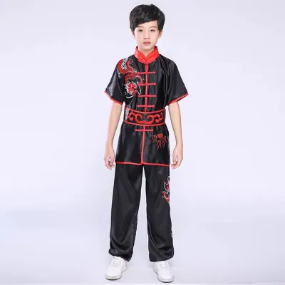 BEIMENGFAN | Summer Embroidery Martial Arts Performance Uniform
