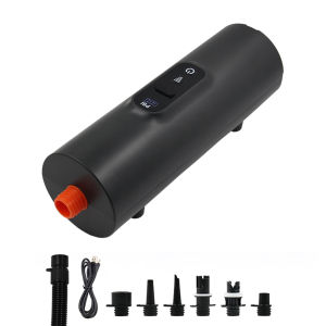 Auto Shut Off Air Pump for Inflatable SUP Boards 10 PSI High-Pressure Portable Water Sports Equipment