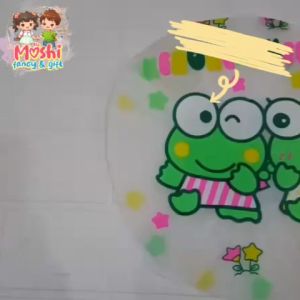 Showercap Keropi / Penutup Kepala Mandi Kero Keropi