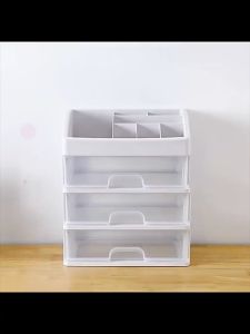 BF-K39 Rak Kosmetik 3 Laci / Rak Make Up Susun / Tempat Kosmetik Kotak Penyimpanan Serbaguna