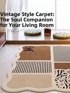 MEISD | Vintage Style Easy-clean Carpet