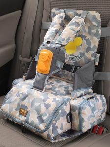 Travel Kids Increase High Seat Portable Baby Eating Seat Stool Strap Simple Baby Dining Chair