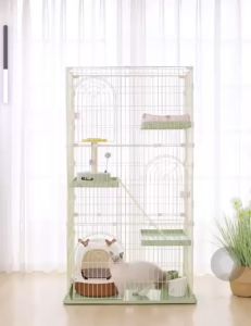 [Hoàn tiền 10%] THANH LÝ Mẫu Mới Chuồng Mèo Gấp Gọn 3 Tầng 2 SIZE