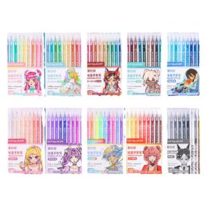 Languo | Hand Account Highlighter Pen Kit Morandi Color Palette