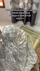 Mukena Dewasa Katun Poil Premium Motif Terbaru 2in1