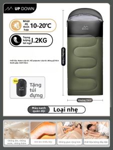 UP DOWN | Túi Ngủ Ngoài Trời Dành Cho Người Lớn Chống Lạnh Mùa Đông