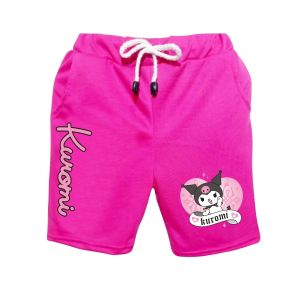 celana pendek anak perempuan motif kuromi gambar DTF umur 1-11 tahun