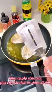 Dụng Cụ Gắp Đồ Nóng Inox Dụng Cụ Làm Bếp Đa Năng Kẹp Gắp Đồ Nóng Như Bít Tết Cá Rán Thịt Nướng Chuyên Dụng Tiện Ích Dụng Cụ Kẹp & Lật Thịt Tramanhshop