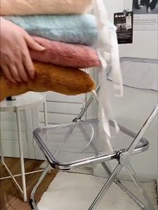 40x40cm Fluffy Seat Cushion Soft Chair Cushion Lamb Wool Chair Pad Solid Color Lamb Wool Chair Soft Plush Seat Pad