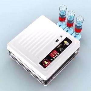220V/12V Egg Automatic Digital Incubator 12/24/38/48/64/130 Eggs Fully Automatic Egg Incubator Intelligent Incubator with Temperature Control and Auto Turning Chicken Duck Goose Quail Bird Dual power supply Hatcher Brooder Egg Incubators for Farm