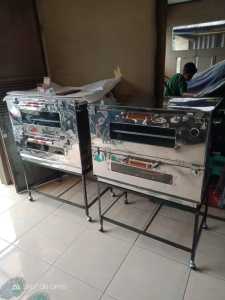 oven gas ukuran 75x55x70 bahan stanlis