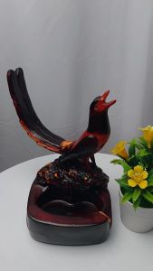 Asbak Rokok Unik Mewah Burung Murai Coklat