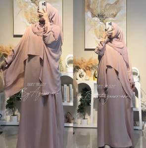 Set Elly Blouse + Singlet Dress Labuh 😍