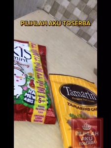 Permen Mint Kis Cherry - 1 karton isi 24 bungkus