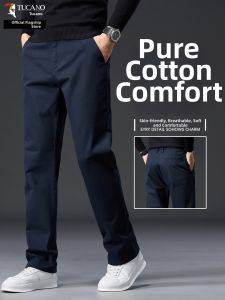 TUCANO | Cotton Mens Casual Trousers Fluffy Thicker